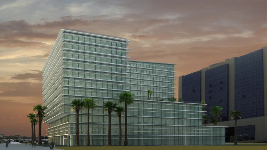 IMMEUBLE DE BUREAUX AU QUARTIER D'AFFAIRES D'ALGER, ZONE MERCURE, BAB EZZOUAR